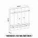 PAINEL ARTELY BELLUNO CINAMOMO/OFF WHITE