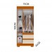 ROUPEIRO 3P ABRIR 2G ACP MAYA CINAMOMO/OFF WHITE